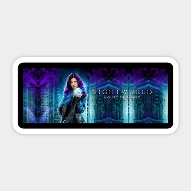 Nightworld: Soul Cursed Sticker by JN Colon Swag Shop